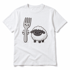 Fork Ewe Funny Rebus Wordplay Graphic Men's T-Shirt