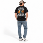Beer Sexual Born This Way Funny Beer Lover Drinking Humor Men's T-Shirt