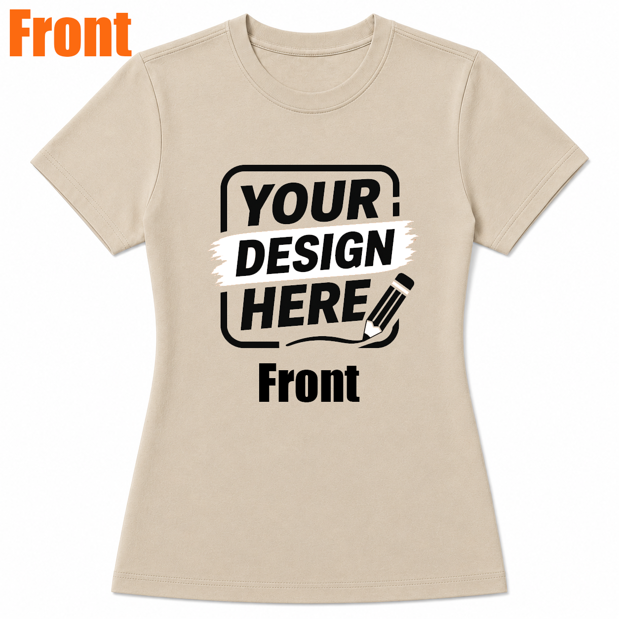 Custom Women T-Shirt – Design Your Own Personalized Shirt