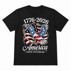 USA 250th Anniversary 1776-2026 Eagle Flag July 4th Patriotic Men's T-Shirt