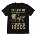 Funny Vintage Horse Wagon Graphic T-Shirt Men's Retro Western Tee