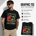 Summerween Watermelon Pumpkin Just Waiting for Halloween Men's T-Shirt