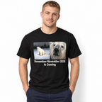 Remember November 2026 Is Coming Polar Bear Meme Funny Graphic T-Shirt