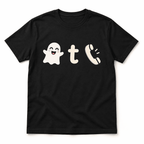 Boo T Call Funny Rebus Wordplay Graphic Men's T-Shirt