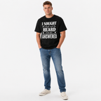 I Sought the Lord and He Answered Christian Faith Graphic T-Shirt for Men