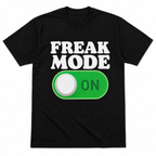 Men's Freak Mode On Graphic T-Shirt Funny Workout Gym Tee