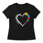 Women Book Print Graphic T-Shirt Casual Short Sleeve Crew Neck Everyday Tee