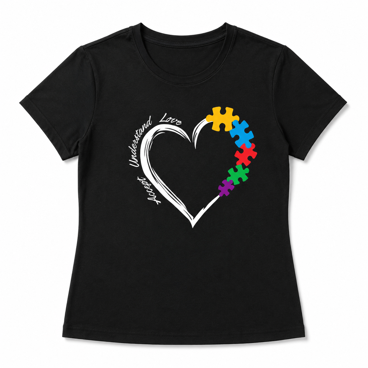 Women Book Print Graphic T-Shirt Casual Short Sleeve Crew Neck Everyday Tee