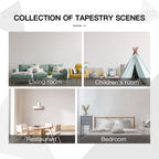 Vertical version of tapestry in multiple sizes (lightweight version)