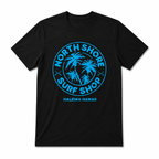 Retro Hawaiian Surf Beach Graphic Men’s T-Shirt Waikiki North Shore Style Tee