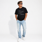 Faith Cross Christian Graphic T-Shirt Minimalist Religious Tee for Men