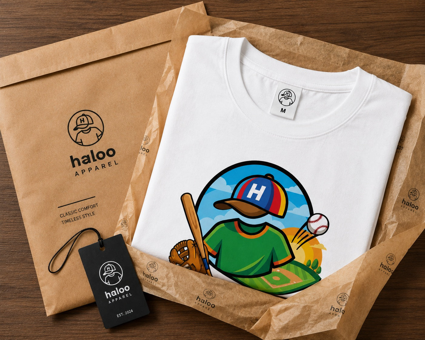 Home Run Baseball Graphic Tee