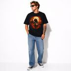Headless Horseman Pumpkin Halloween Gothic Horror Rider Graphic Men's T-Shirt