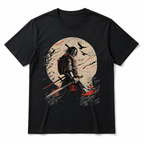Bushido Code Samurai Graphic T-Shirt Japanese Warrior Quote Tee