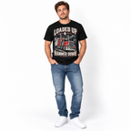 Loaded Up Hammer Down American Trucking Life Semi Truck Men's T-Shirt