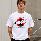 Tokyo Japan T Shirt Skyline Sumo Ramen Manga Graphic Casual Culture Tee