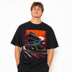 Japanese Retro Racing Car T-Shirt JDM Drift Tuning Enthusiast Tee