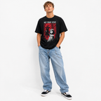 Not Today Jesus Creepy Girl Demon Funny Halloween Horror Men's T-Shirt