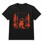 Halloween Pumpkin Head Forest Creature Spooky Vintage Graphic Men's T-Shirt