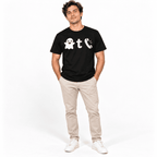 Boo T Call Funny Rebus Wordplay Graphic Men's T-Shirt