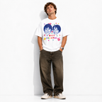 Best Friends Graphic T-Shirt Retro Funny Friendship Tee for Men