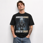 Alpha by Choice Wolf T-Shirt Men's Vintage Graphic Tee