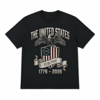 We The People 1776 2026 T Shirt USA 250th Anniversary Patriotic Graphic Tee