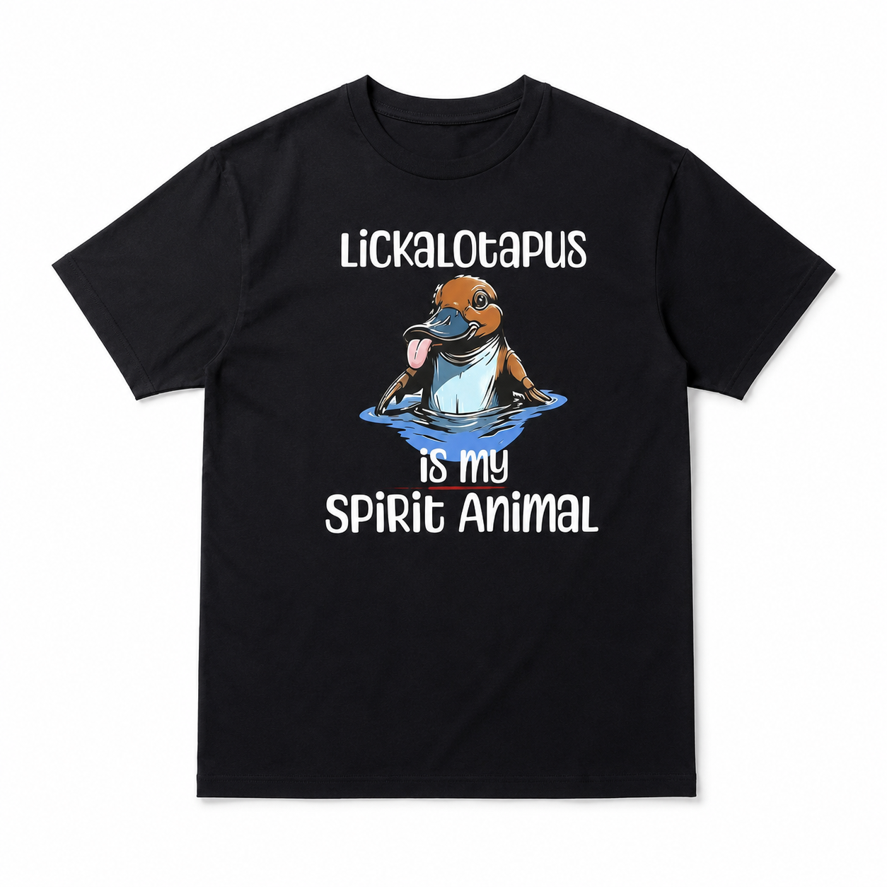 Lickalotapus Funny Duck T-Shirt – Edgy Sarcastic Humor Tee – Urban Streetwear