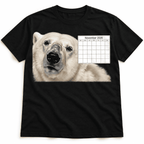 Remember November 2026 Polar Bear Calendar Meme Funny Graphic T-Shirt