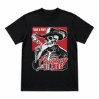 Take A Puff Cowboy Killers Skeleton Western Smoking Humor Men's T-Shirt