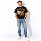 Rotary Racer Drift Car JDM Racing Retro Automotive Men's T-Shirt