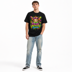 Party Animal Baseball Monkey Funny Sports Graphic T Shirt Men's Tee