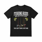 Fishing Rods Are Like Potato Chips Funny Fishing Graphic T Shirt Angler Gift