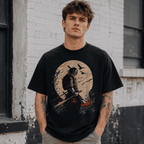Bushido Code Samurai Graphic T-Shirt Japanese Warrior Quote Tee