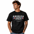 America 250th Anniversary T-Shirt 1776-2026 Patriotic USA Independence Tee