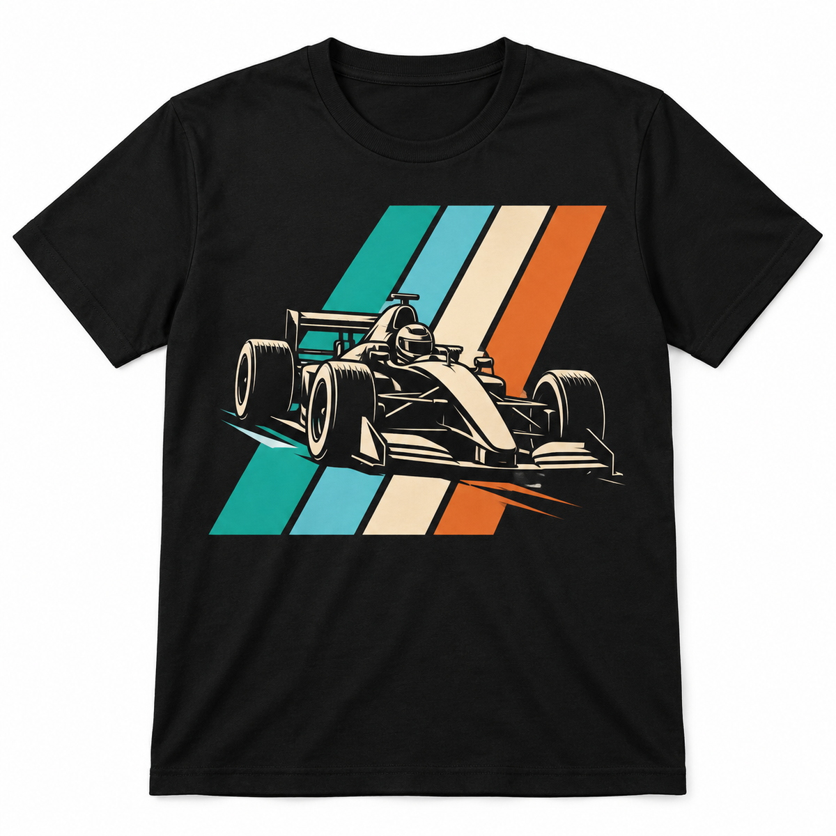 Retro Formula Racing Car Motorsport Men's Graphic T-Shirt