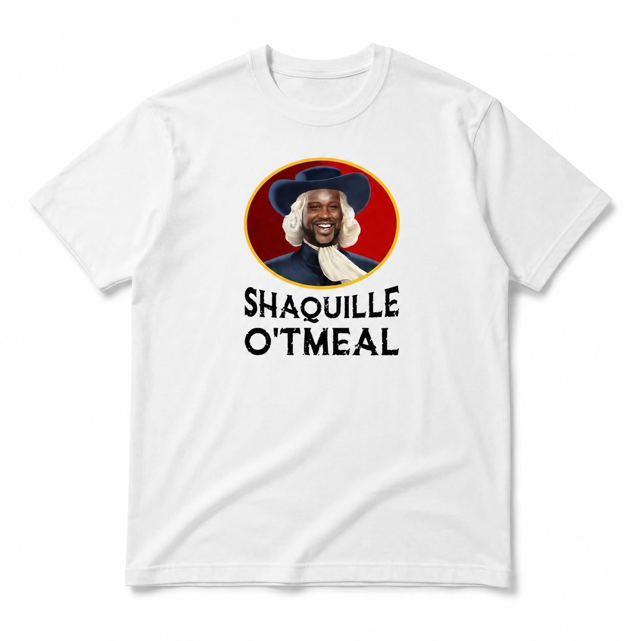 Funny Oatmeal Meme Graphic T-Shirt for Men Streetwear Humor Tee