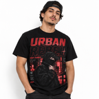 Urban Rebel Night Runner Streetwear Men's Graphic T-Shirt