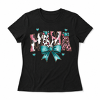 Women Mother's Day Graphic T-Shirt Mom Gift Casual Crew Neck Short Sleeve Tee