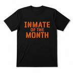 Inmate of the Month Funny Prison Jail Halloween Costume Men's T-Shirt