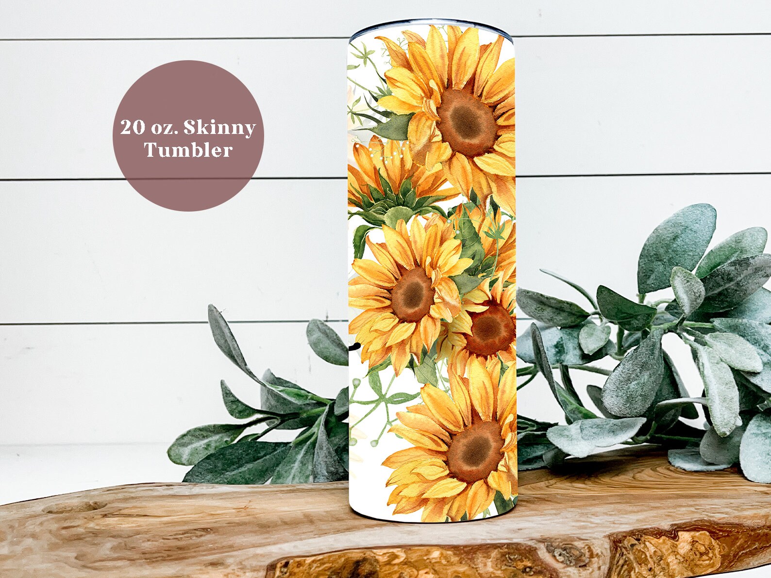 Personalized Sunflower Tumbler, Sunflower Gifts For Women, Sunflower Lover Gifts, Sunflower Cup, Sunflower Tumbler With Lid And Straw