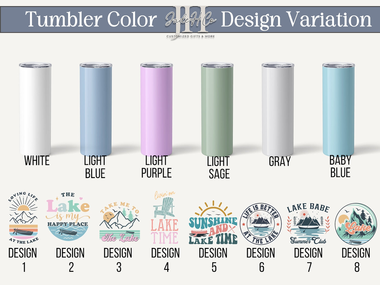 Personalized Lake Life Tumbler Custom Trip cups for Family Vacation Custom Name Tumbler Gift Lake Life Vacation Tumbler, 20oz Skinny Tumbler