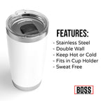 Personalized Engraved 20oz Tumbler, ADD YOUR LOGO, Wholesale Tumblers, Laser Engraved Cup, Cooperate Gift, Powder Coated, Bulk Tumblers.