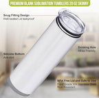 Opal Glitter Stainless Steel Tumbler, Iridescent Shimmer