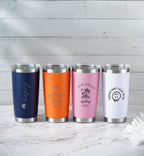 Personalized Engraved 20oz Tumbler, ADD YOUR LOGO, Laser Tumbler, Stainless Steel water cup, Bulk Tumblers, Coffee Tumbler 25052402