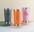 Personalized Engraved 20oz Tumbler, ADD YOUR LOGO, Laser Tumbler, Stainless Steel water cup, Bulk Tumblers, Coffee Tumbler 25052402