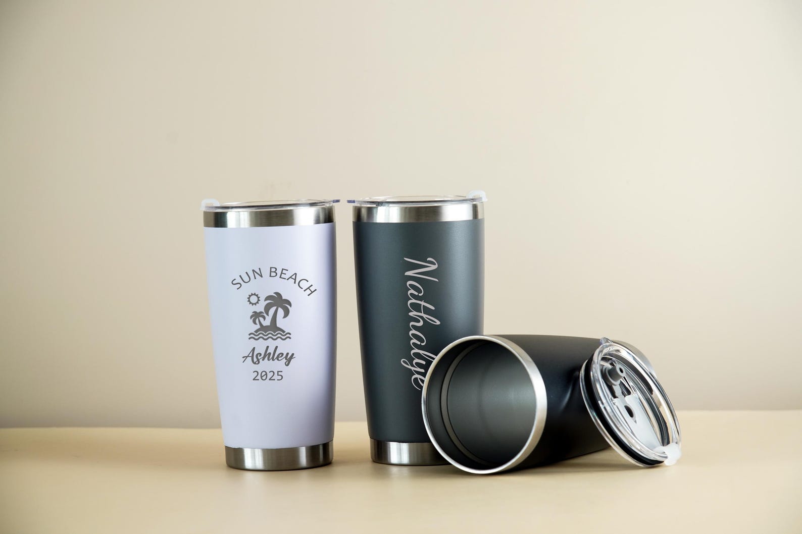Personalized Engraved 20oz Tumbler, ADD YOUR LOGO, Laser Tumbler, Stainless Steel water cup, Bulk Tumblers, Coffee Tumbler 25052402
