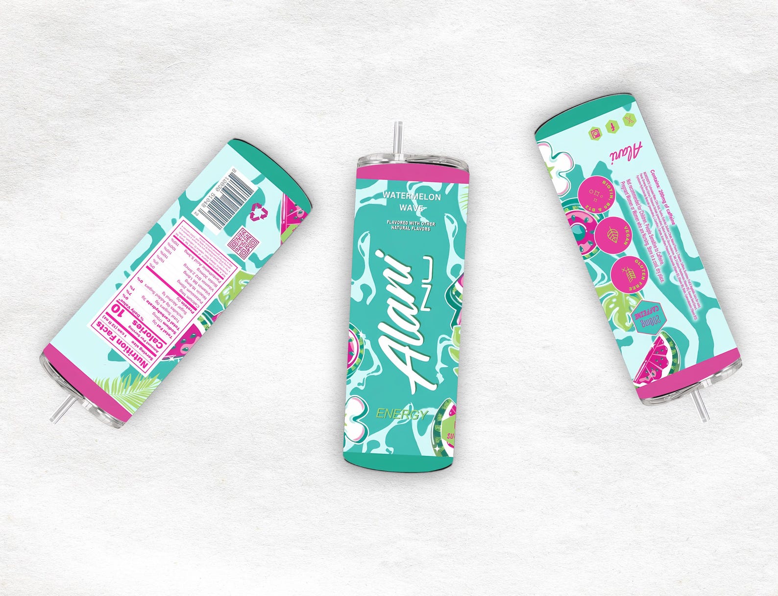 Alani Watermelon Wave 20oz Tumbler