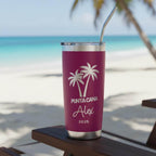 Girls Trip Personalized 20oz Stainless Steel Insulated Tumbler Laser Engraved Custom Name Logo Cup