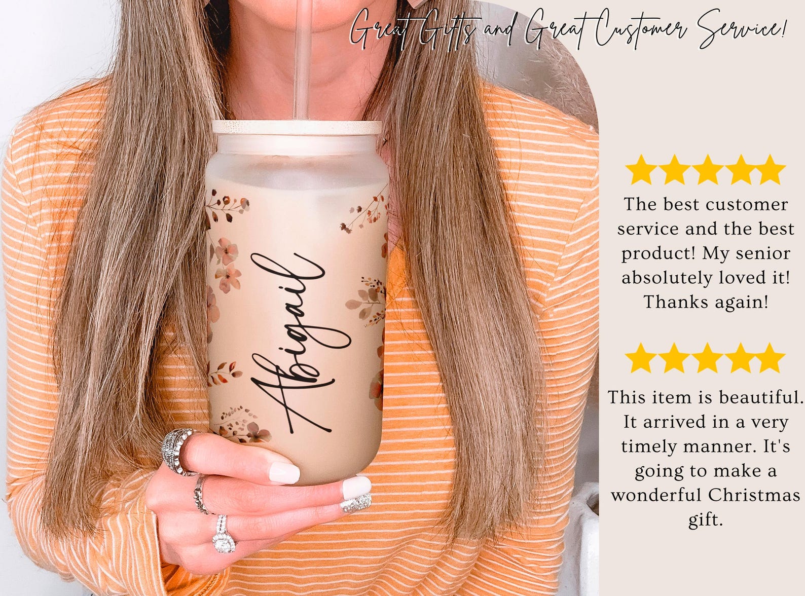 Custom Wildflower Boho Iced Coffee Cup, Personalized Pressed Flower Coffee Mug, Fairy Wildflower Cup, CottageCore Travel Mug, Whimsical Gift